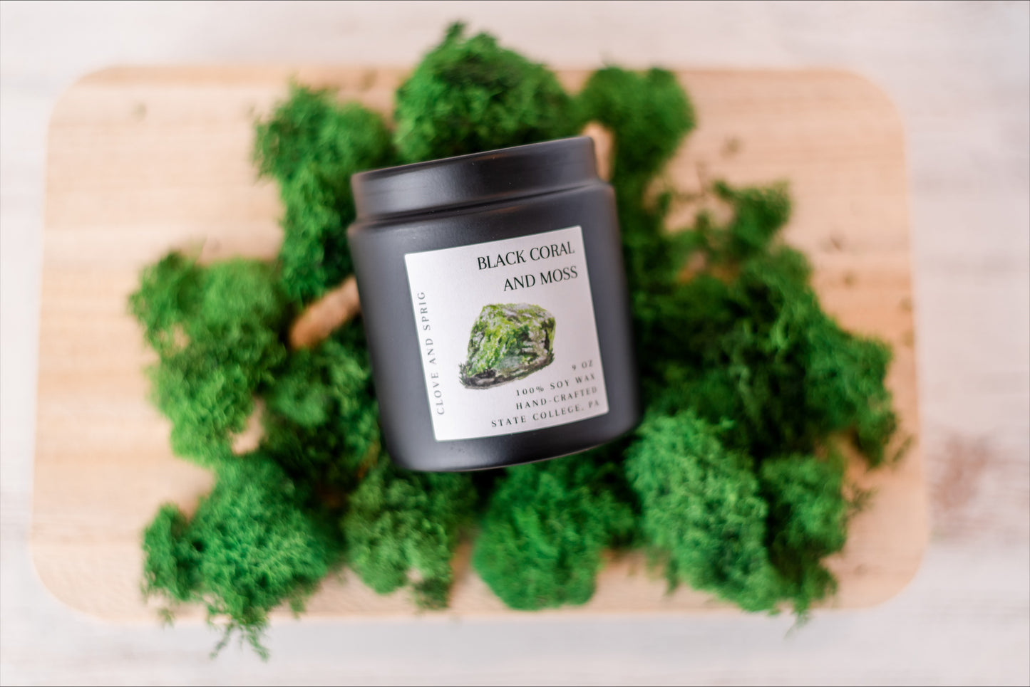 Black Coral and Moss